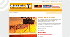 Desktop Screenshot of lachundschiess.de